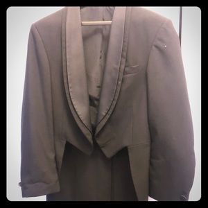 BLACK TUXEDO TAILS JACKET